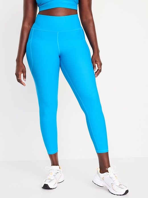L'image numéro 6 présente Legging PowerSoft à taille haute longueur 7/8