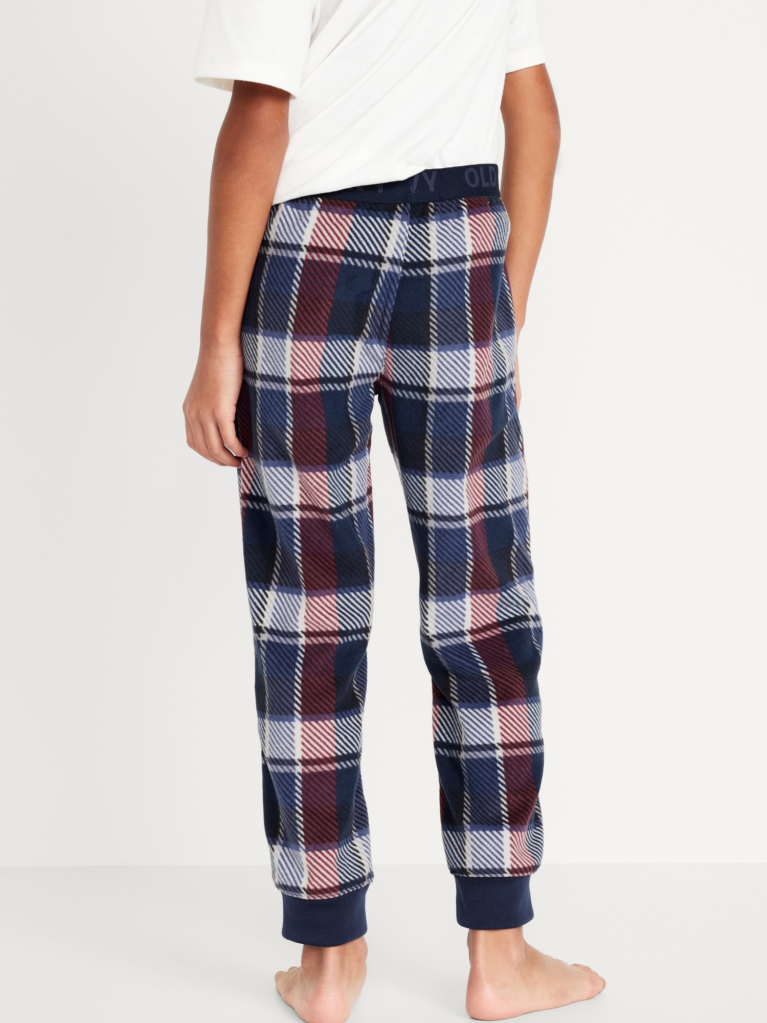 Printed Micro Fleece Pajama Jogger Pants for Boys Old Navy