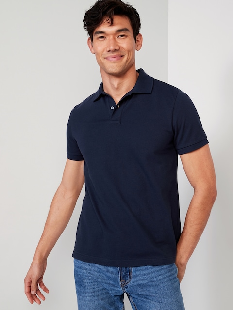 Polo en piqué d’uniforme pour Homme - Bleu