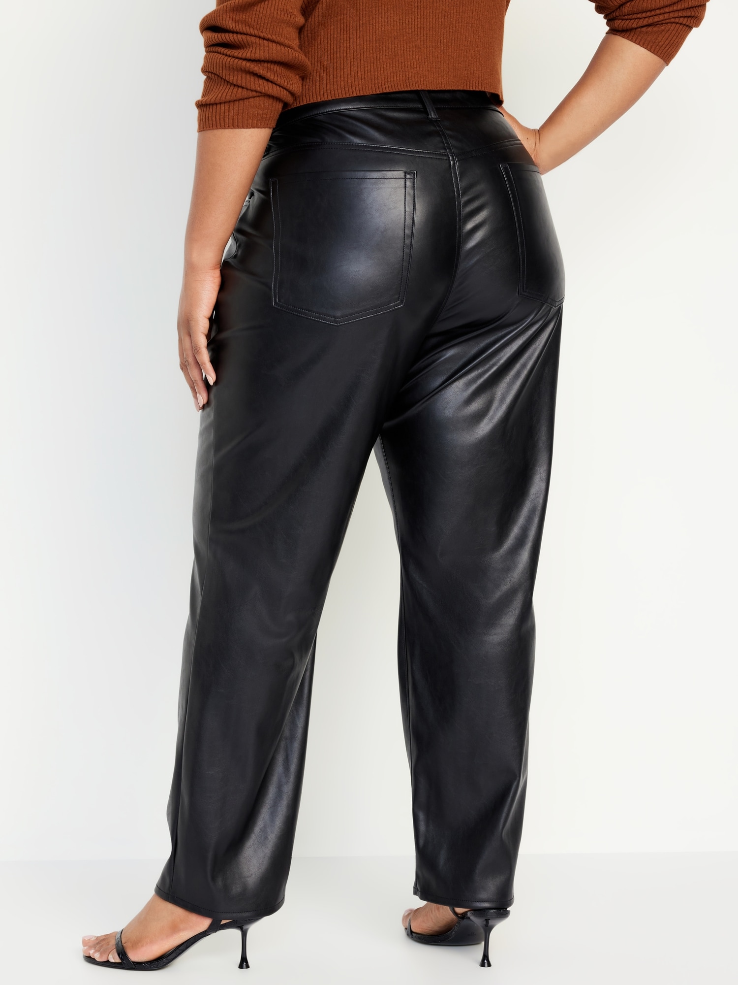 High Waist Leather Pants • Factory Price • FREE Shipping – © FashionPlay