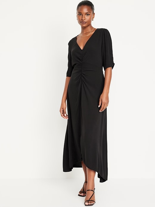 Crepe shift 2025 dress old navy