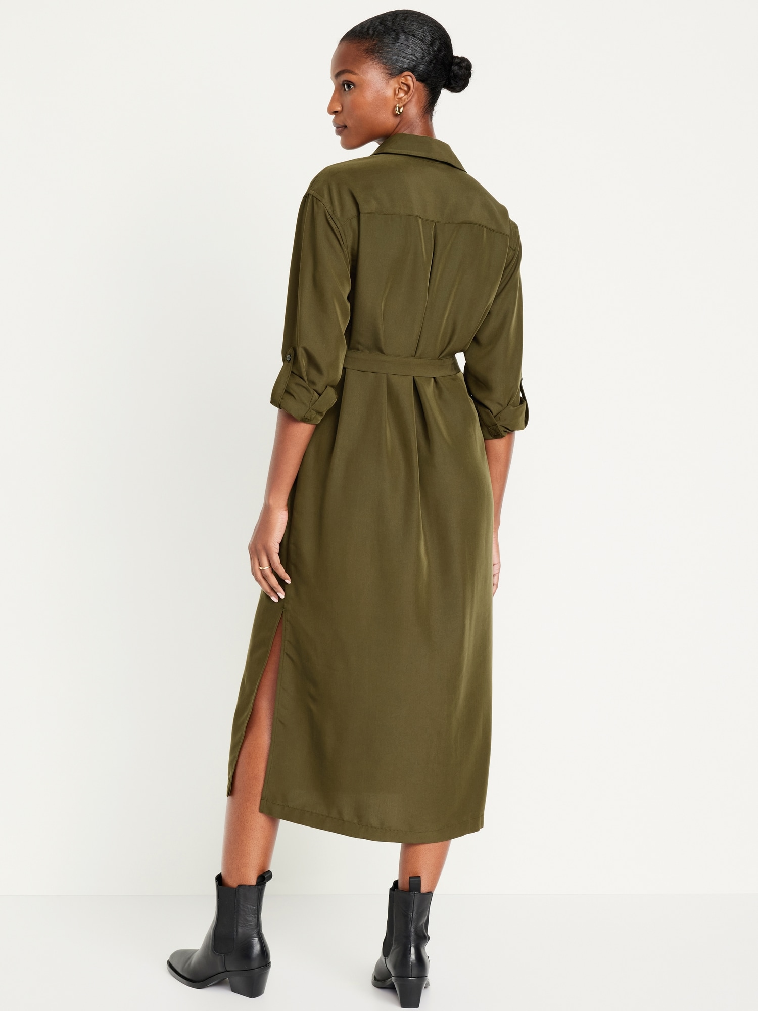 Khaki 2024 utility dress