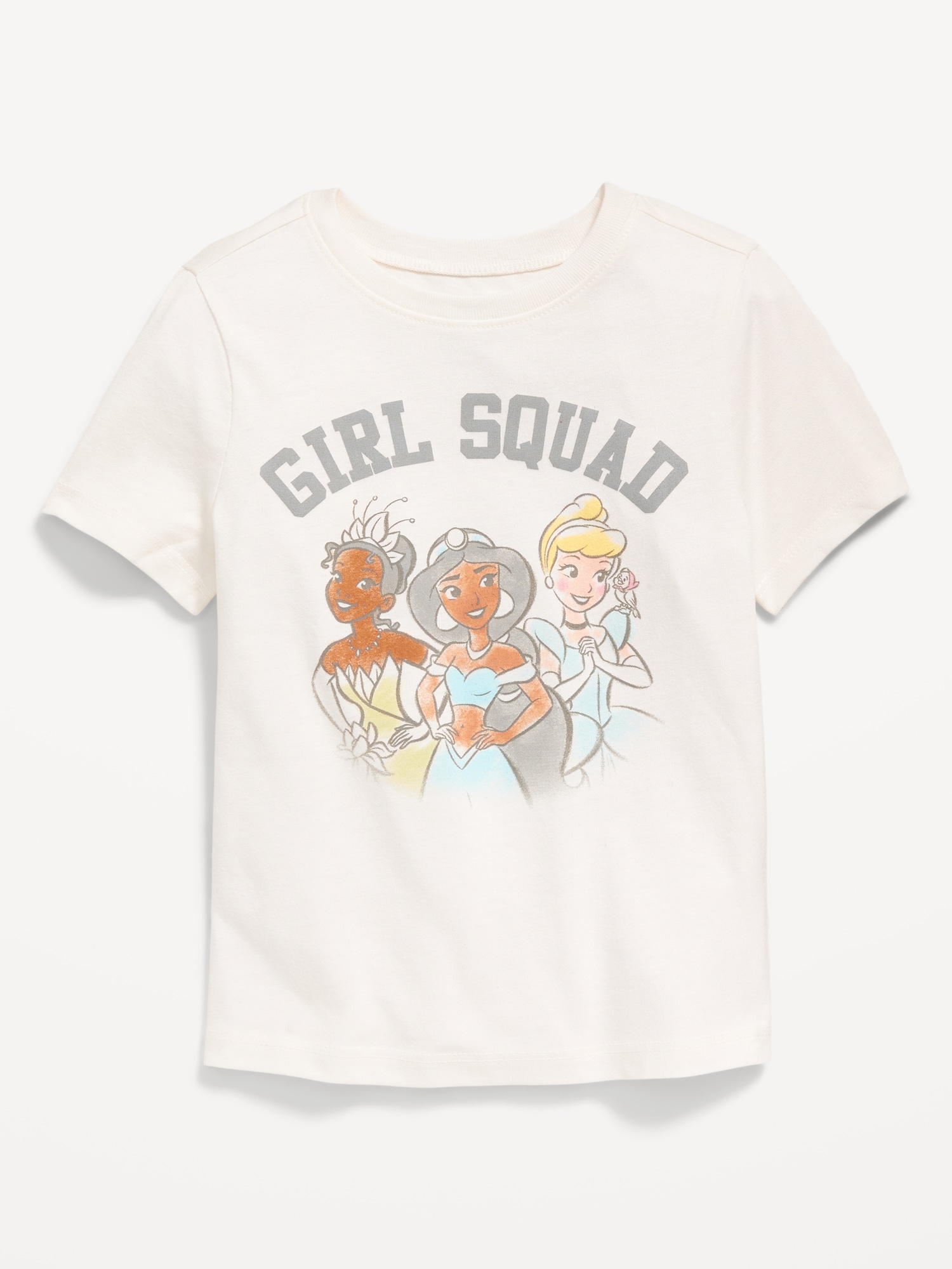 Girls' Disney Princess 'Forever Friends' Short Sleeve Graphic T-Shirt -  Blue XS