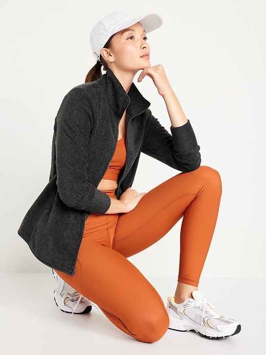 Image number 3 showing, Microfleece Zip Jacket