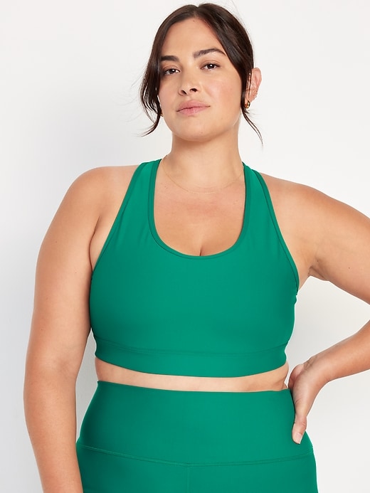 Image number 7 showing, Medium-Support PowerSoft Racerback Sports Bra