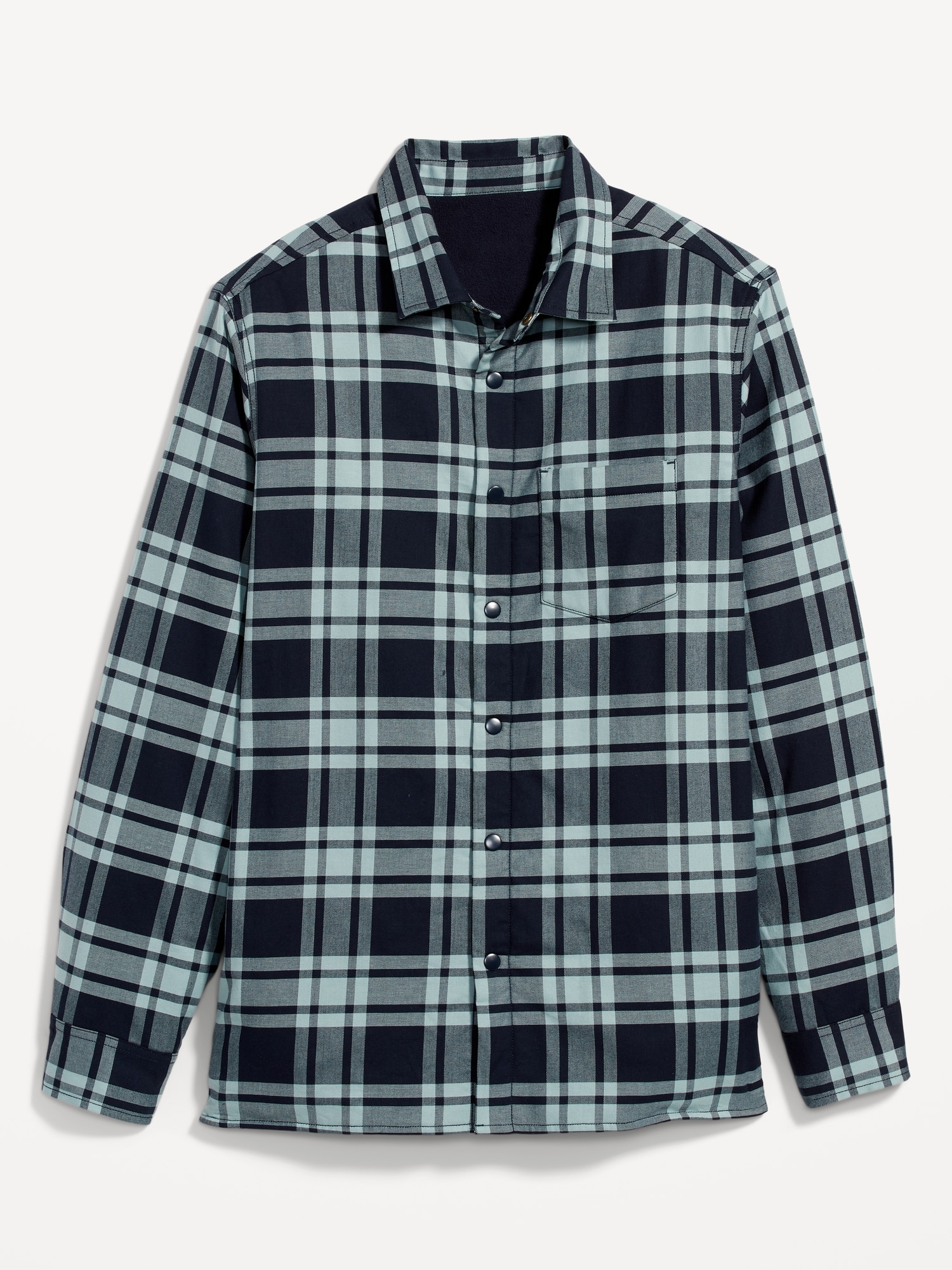 YYDGH Men's Full Zip Fleece Shirt Jackets Fleece Lined Button Down Coats  Soft Warm Shackets Hooded Drawstring Outwear