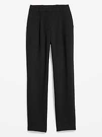 Extra High-Waisted Taylor Trouser Straight Pants