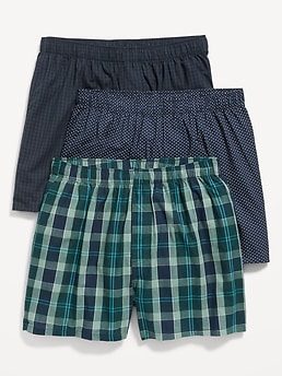 3-pack Short Cotton Boxer Shorts - Light gray melange/Star Wars