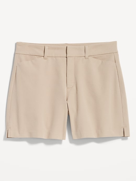 Image number 4 showing, High-Waisted Pixie Trouser Shorts for Women -- 5-inch inseam