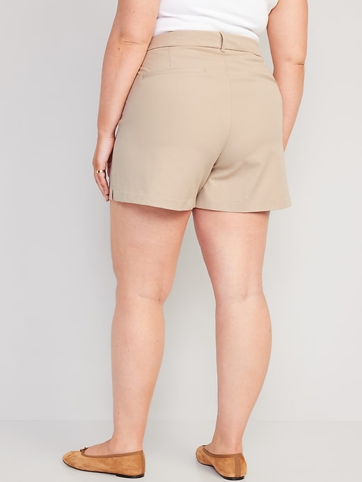 Image number 8 showing, High-Waisted Pixie Trouser Shorts for Women -- 5-inch inseam