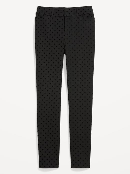 Women's Old Navy High-Waisted Printed Pixie Ankle Pants Size 28 B/W  Houndstooth