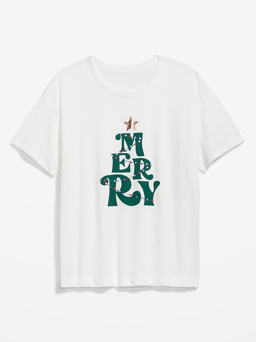 Image number 4 showing, Matching Holiday-Graphic T-Shirt