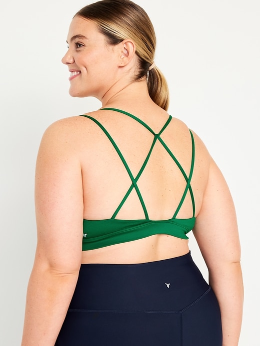 Layer 8, Tops, Nwot Layer 8 Strappy Sports Bra Tidal Teal
