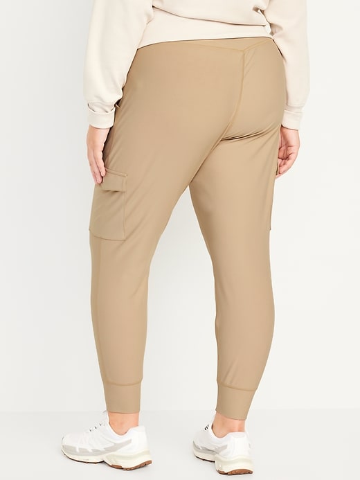 Image number 8 showing, High-Waisted PowerSoft Cargo Joggers