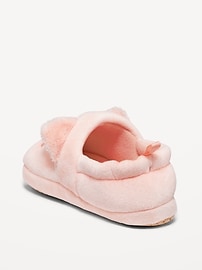 View large product image 3 of 4. Unisex Sherpa Critter Slippers for Toddler