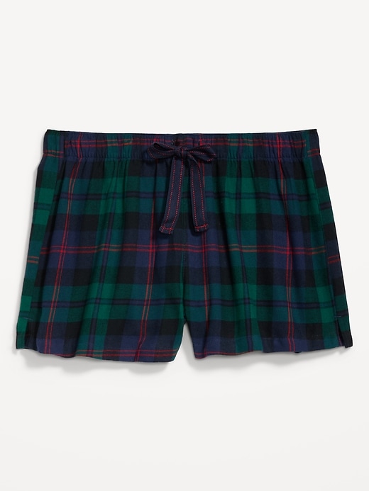 Image number 4 showing, Matching Flannel Pajama Shorts -- 2.5-inch inseam