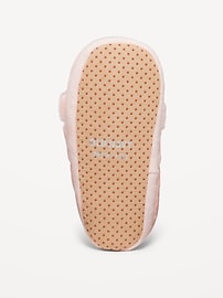 View large product image 4 of 4. Unisex Sherpa Critter Slippers for Toddler