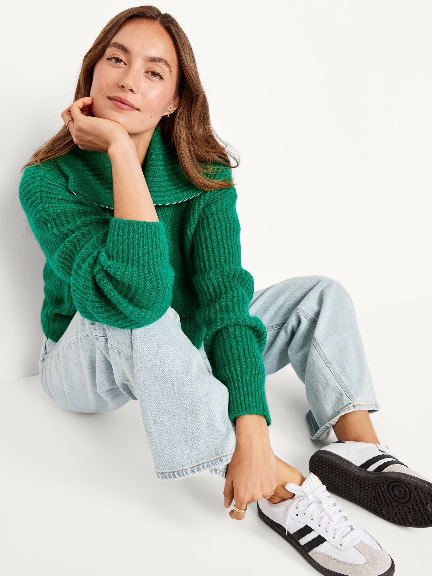 トップス Old Design Sleeve Cardigan KNIT CARDIGAN WITH ELBOW-LENGTH SLEEVES - Red | ZARA Canada