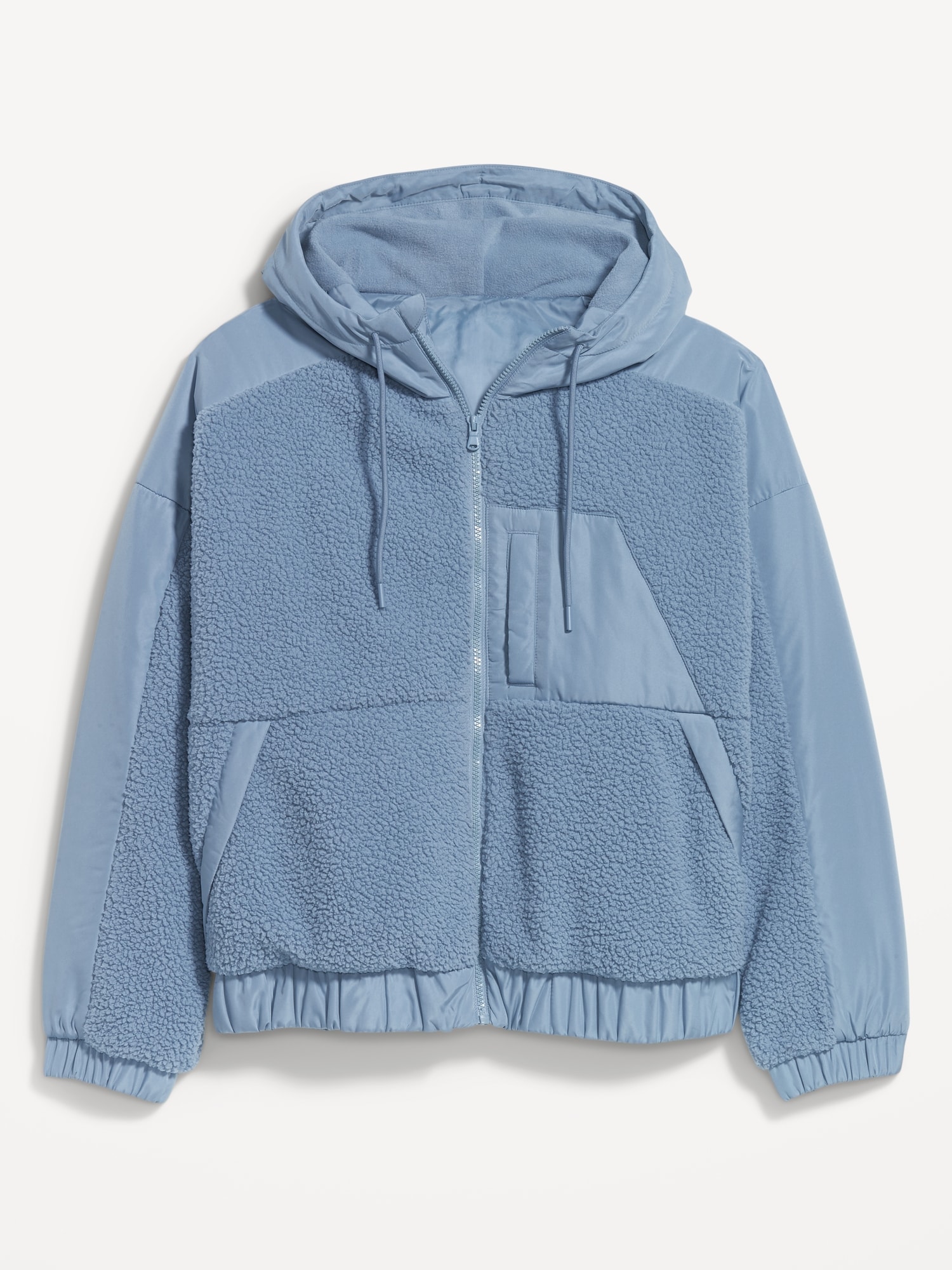 Sherpa sales jacket blue