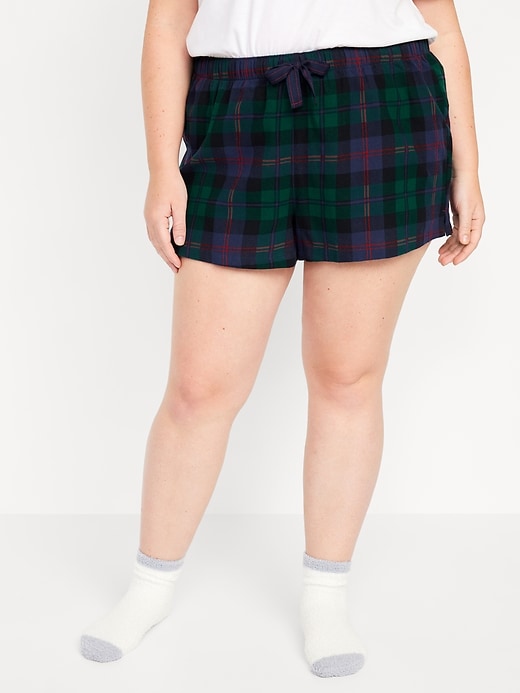 Image number 7 showing, Matching Flannel Pajama Shorts -- 2.5-inch inseam