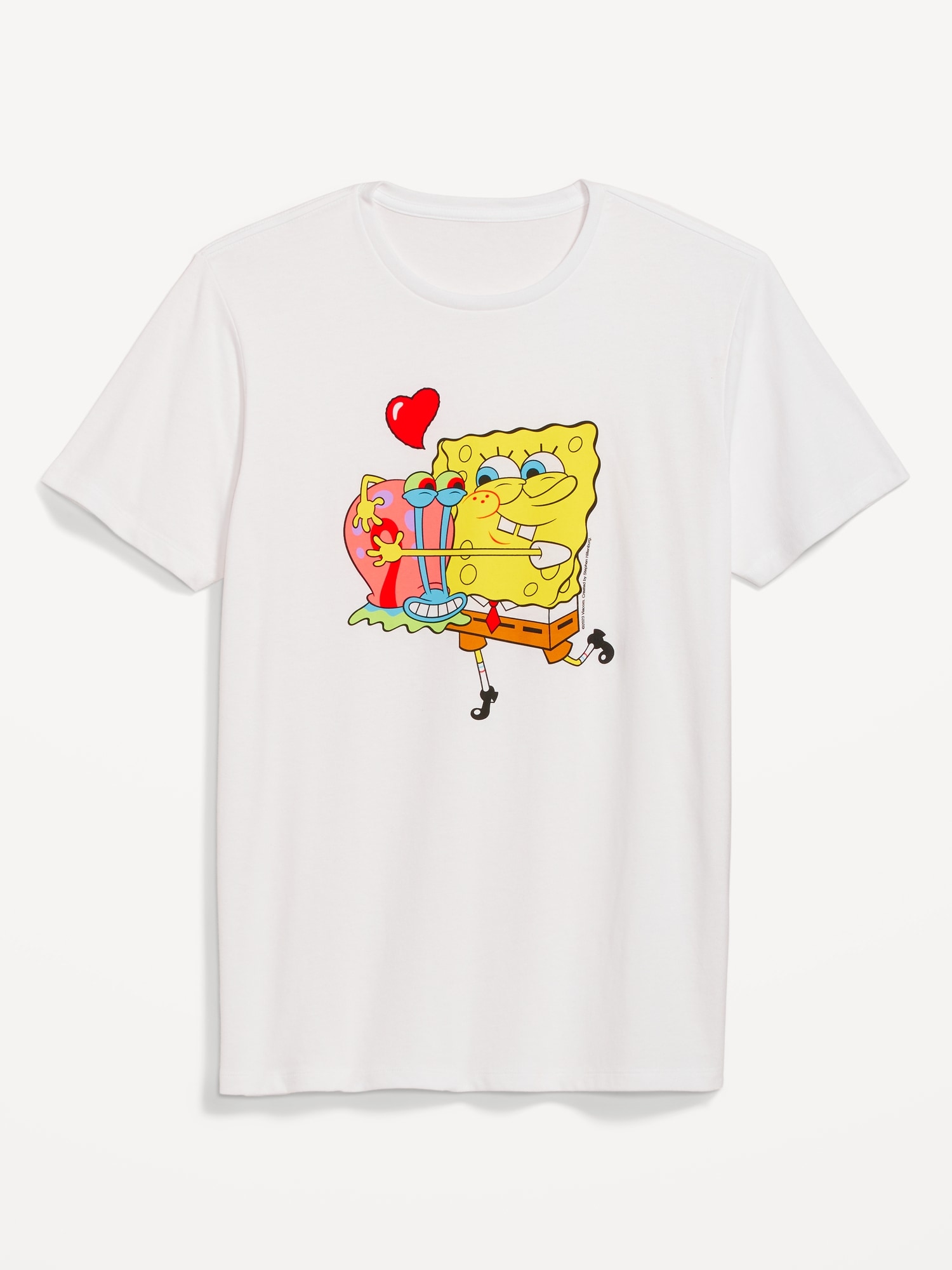 Spongebob Squarepants™ Gender Neutral Valentine T Shirt For Adults Old Navy 8435