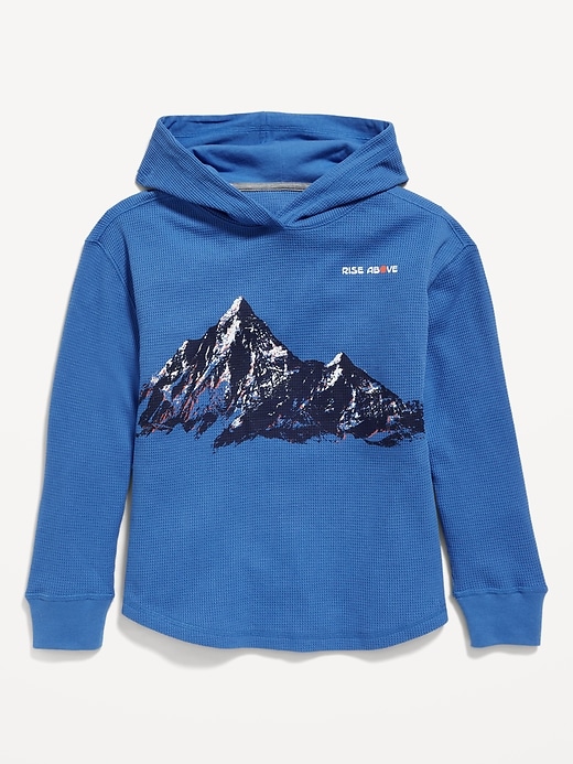 Hooded thermal clearance shirt