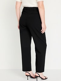 Extra High-Waisted Taylor Trouser Straight Pants