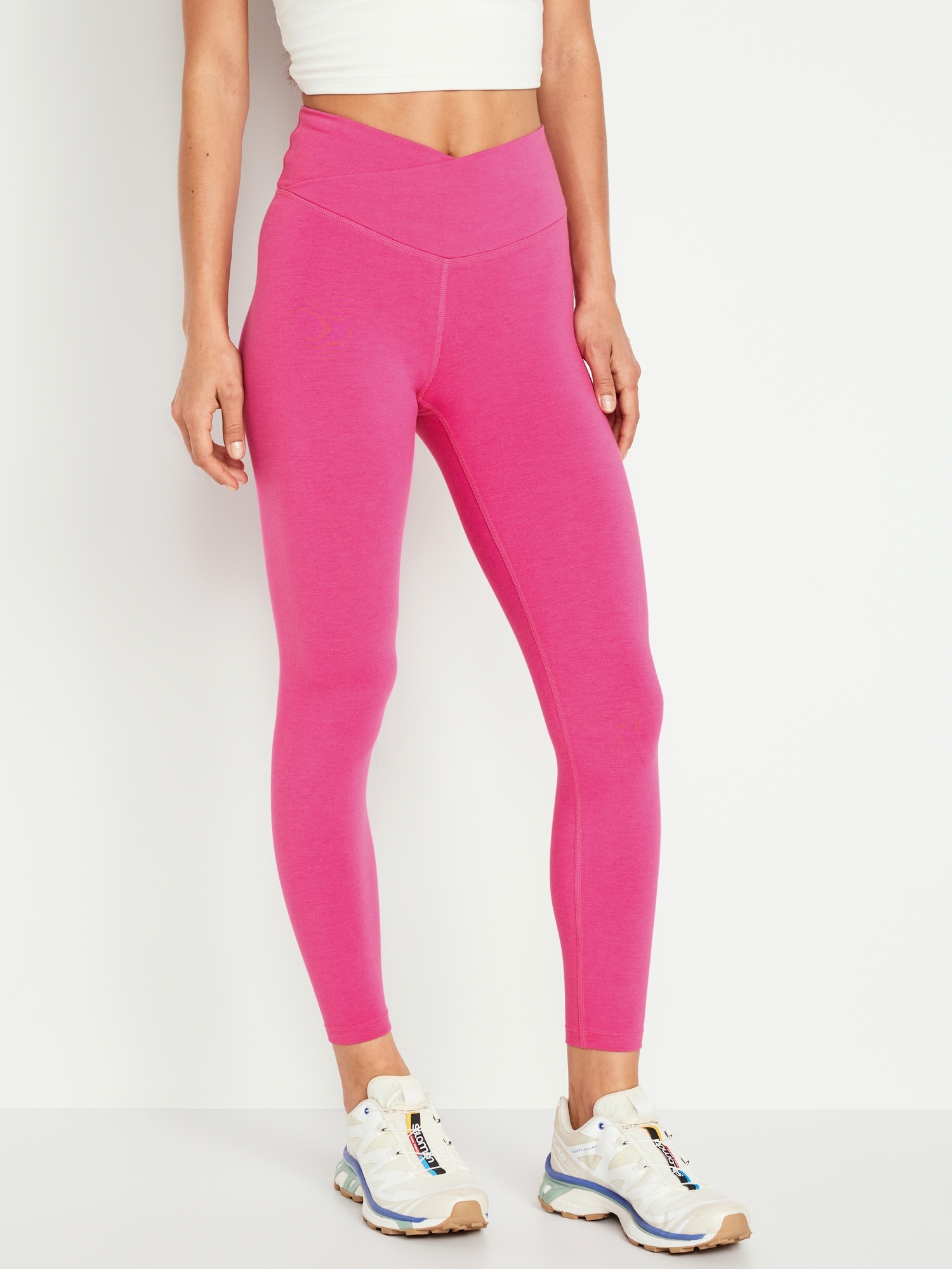 Pink leggings clearance old navy