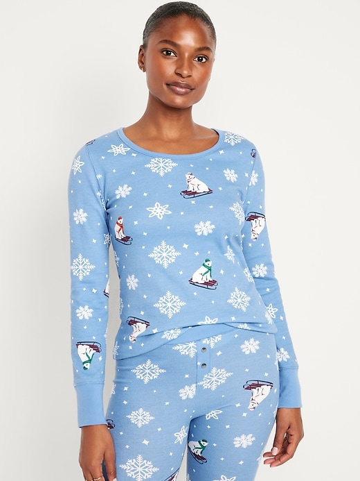Old navy waffle pajamas sales