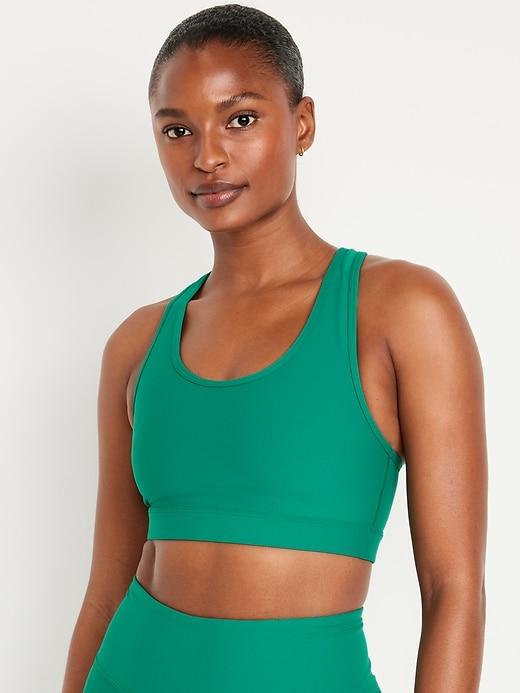 Image number 1 showing, Medium-Support PowerSoft Racerback Sports Bra