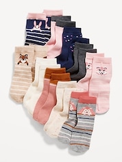 Solid Soft-Knit Tights for Toddler Girls & Baby