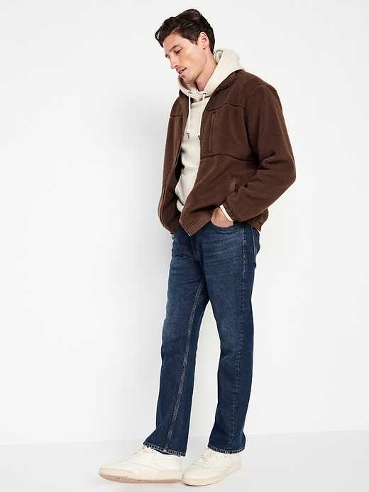 Image number 3 showing, Oversized Sherpa Zip Jacket