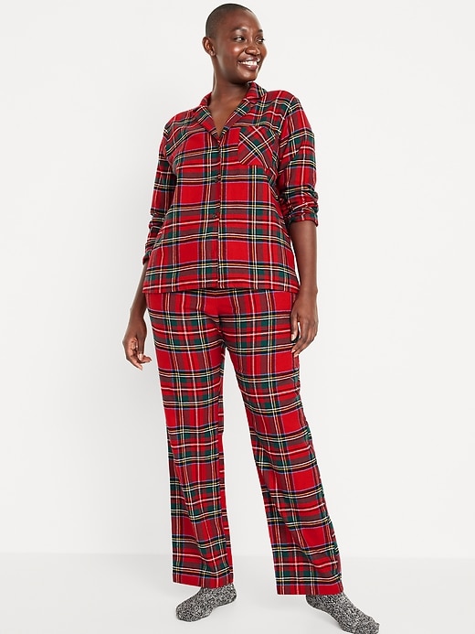 Image number 5 showing, Matching Flannel Pajama Set