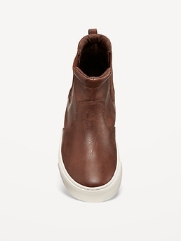 Boys navy chelsea boots sale