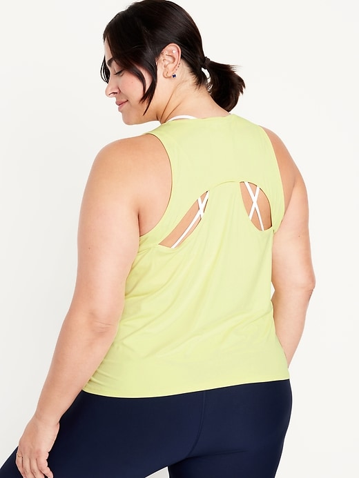 Image number 8 showing, FlowForm Cutout-Back Tank Top