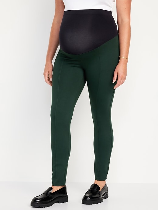 Image number 1 showing, Maternity Full Panel Stevie Skinny Ankle Pants
