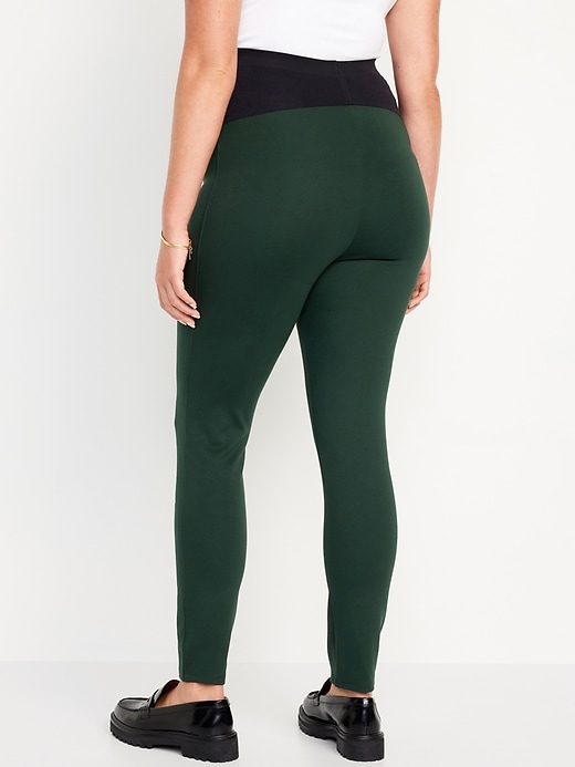 Image number 2 showing, Maternity Full Panel Stevie Skinny Ankle Pants