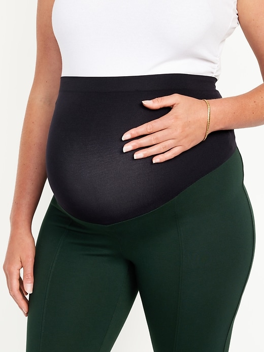 Image number 5 showing, Maternity Full Panel Stevie Skinny Ankle Pants