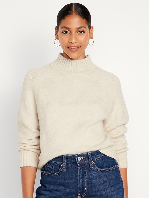 Mock neck sweater old navy best sale