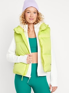 Quilted Puffer Vest for Women