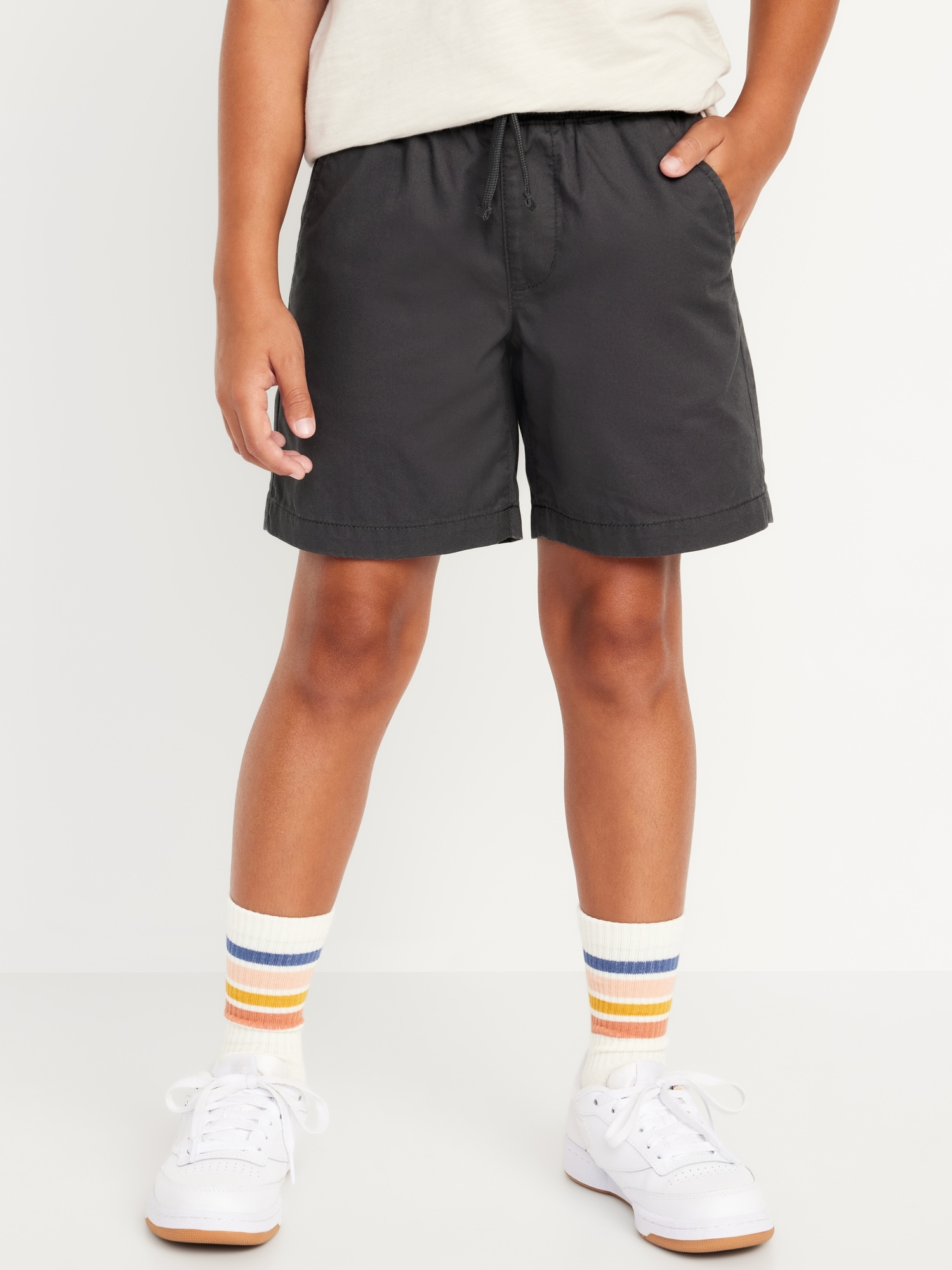 Above Knee Twill Non-Stretch Jogger Shorts for Boys | Old Navy