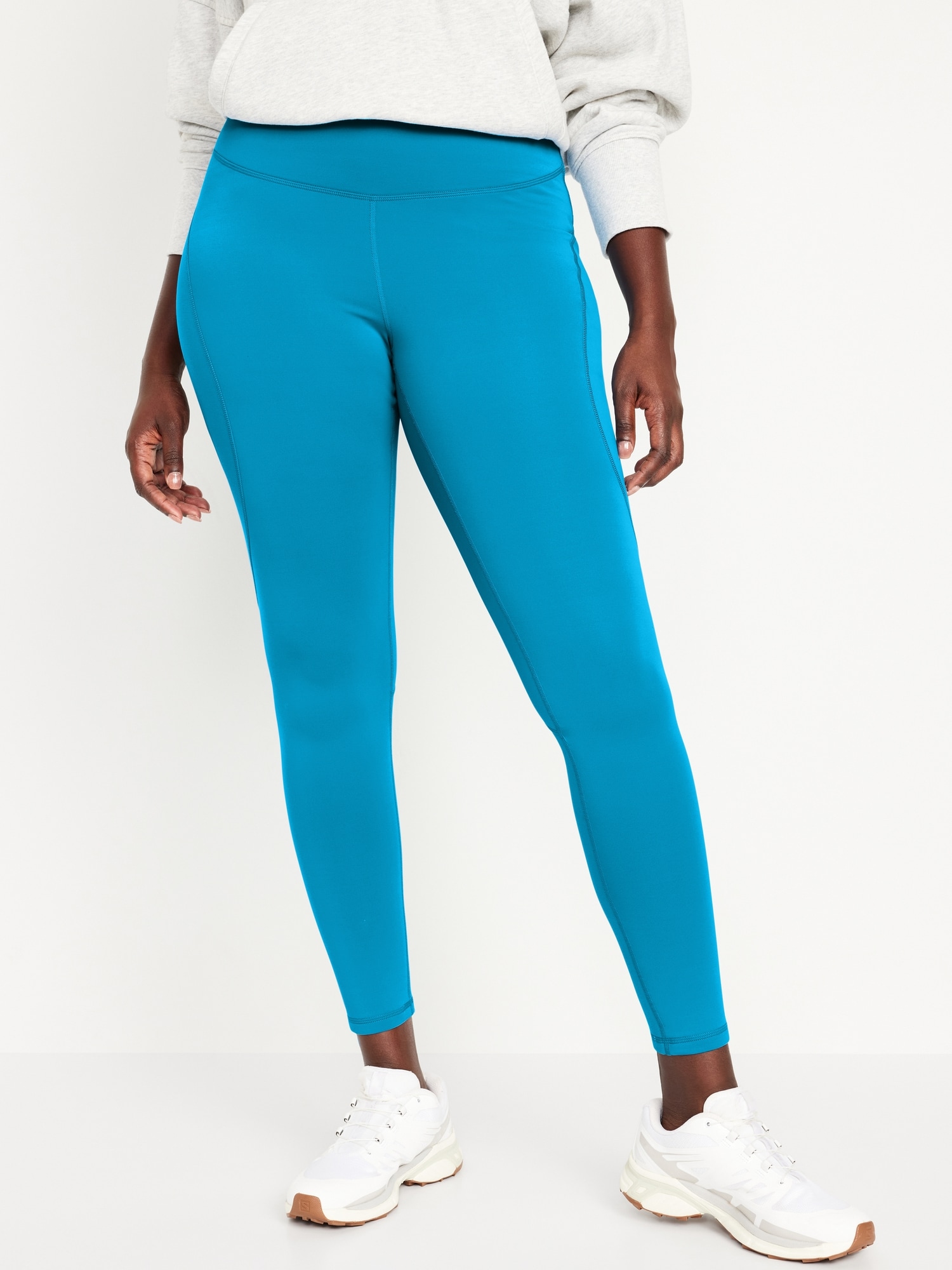 JSGEK Sales Women's High Waist Yoga Pants Classic Vintage Colorful