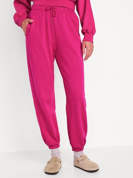 Image number 1 showing, Extra High-Waisted Jogger Sweatpants