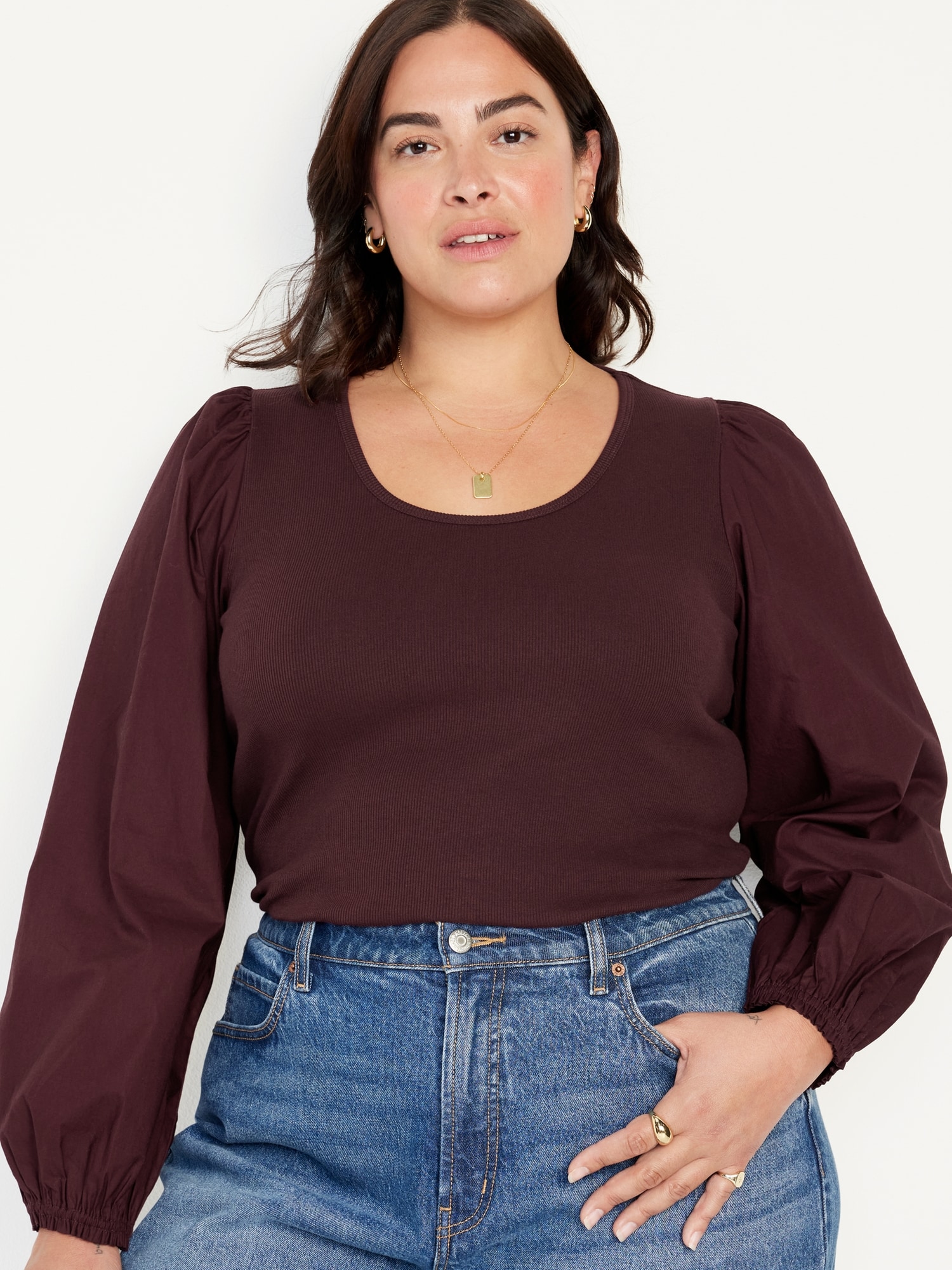 Pull manches bouffantes - Boutique Au Petit Bonheur la France
