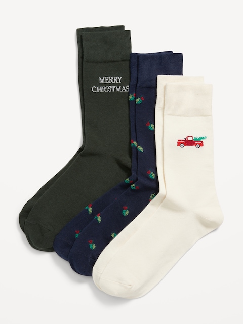 3-Pack Novelty Socks