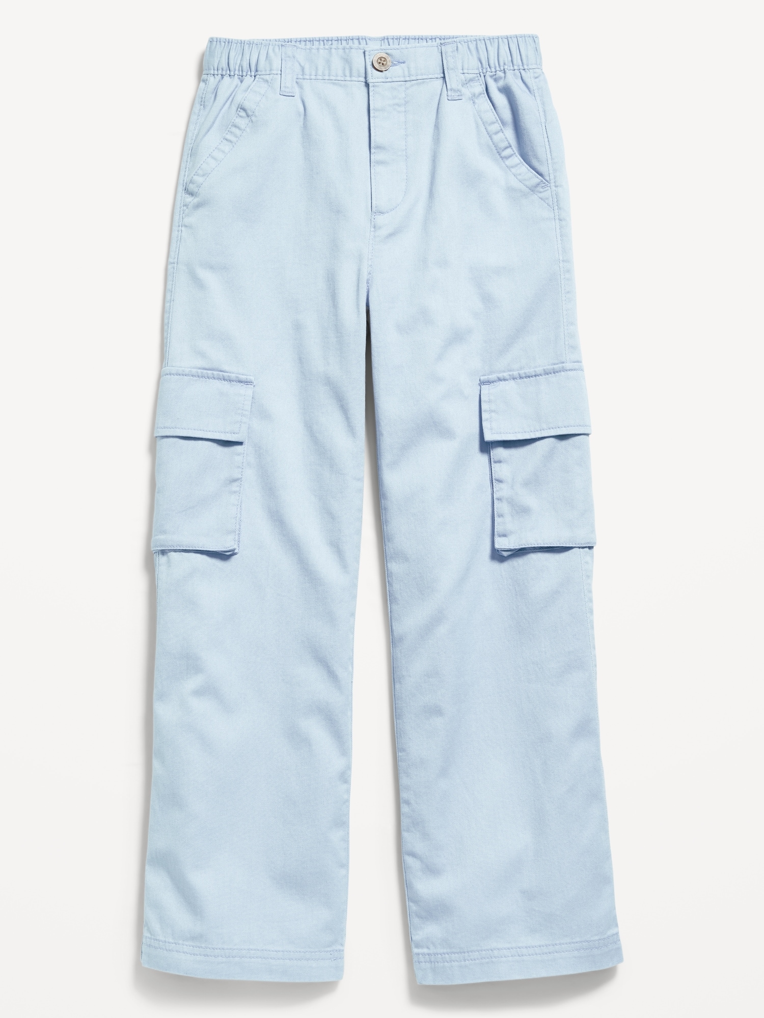 Odette Denim Cargo Joggers - Light Wash