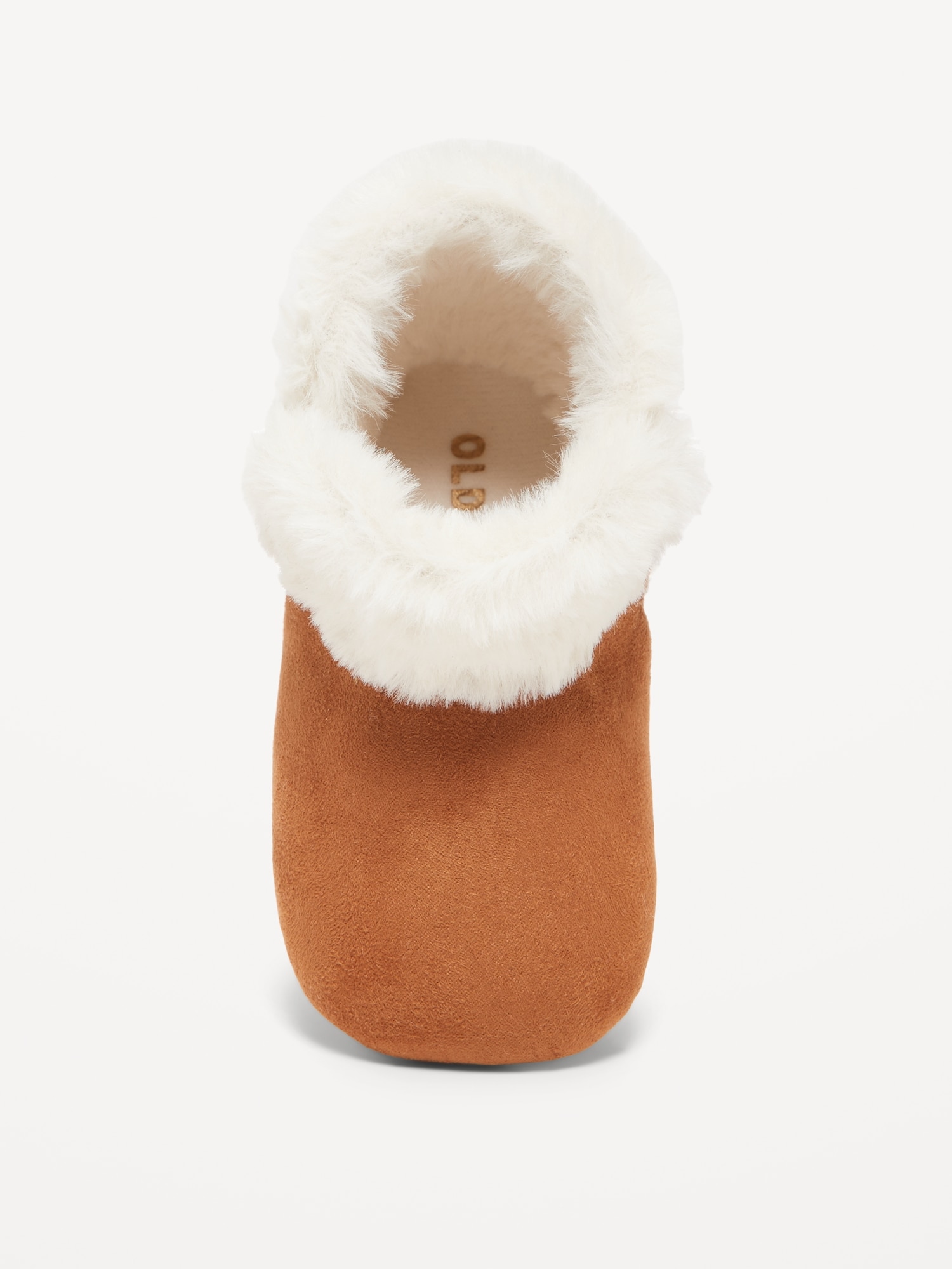 Fold over store boots with fur