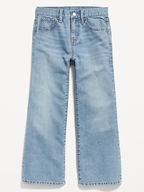 Image number 1 showing, High-Waisted Baggy Wide-Leg Jeans for Girls