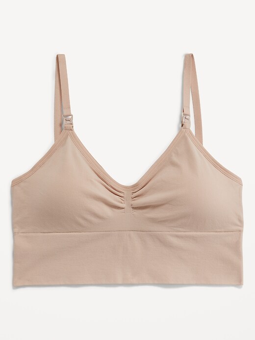 Maternity High Support Hands-Free Pumping Bra