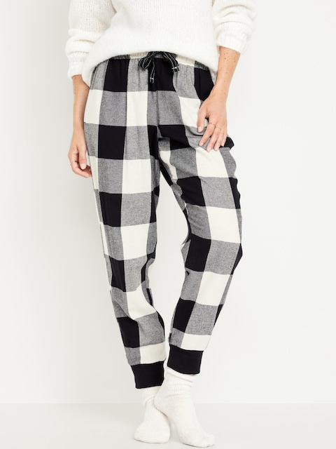 Matching Flannel Jogger Pajama Pants